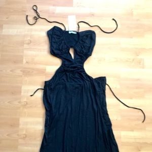 Tobi black maxi dress